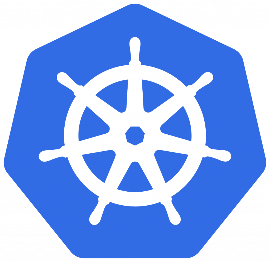 Cloud Services 7 1200px Kubernetes logo without workmark