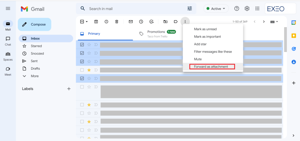 How to Attach an Email in Gmail? 2 forward as attachment