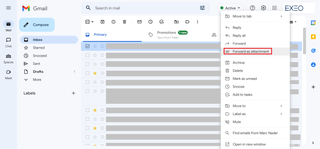 How to Attach an Email in Gmail? 4 Forward as attachment